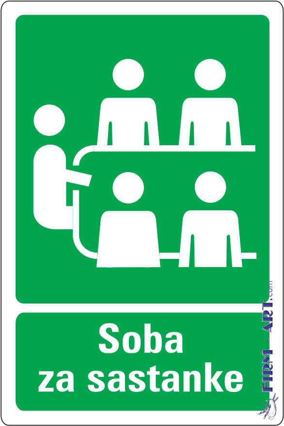 Znaci informacija - Soba za sastanke (Sito štampa firm-art.com) 